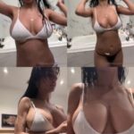 mia khalifa nude nipple slip onlyfans livestream leaked lzwnba 364x654 1