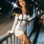 andrea botez sexy dress fishnet set leaked vemlxz 364x455 1