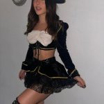 andrea botez sexy pirate costume set leaked rowuap