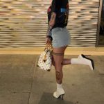 bhad bhabie sexy high heels outfit onlyfans set leaked edwnsv 612x1024 1