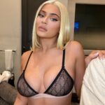 kylie jenner sheer see through lingerie nip slip set leaked irllam