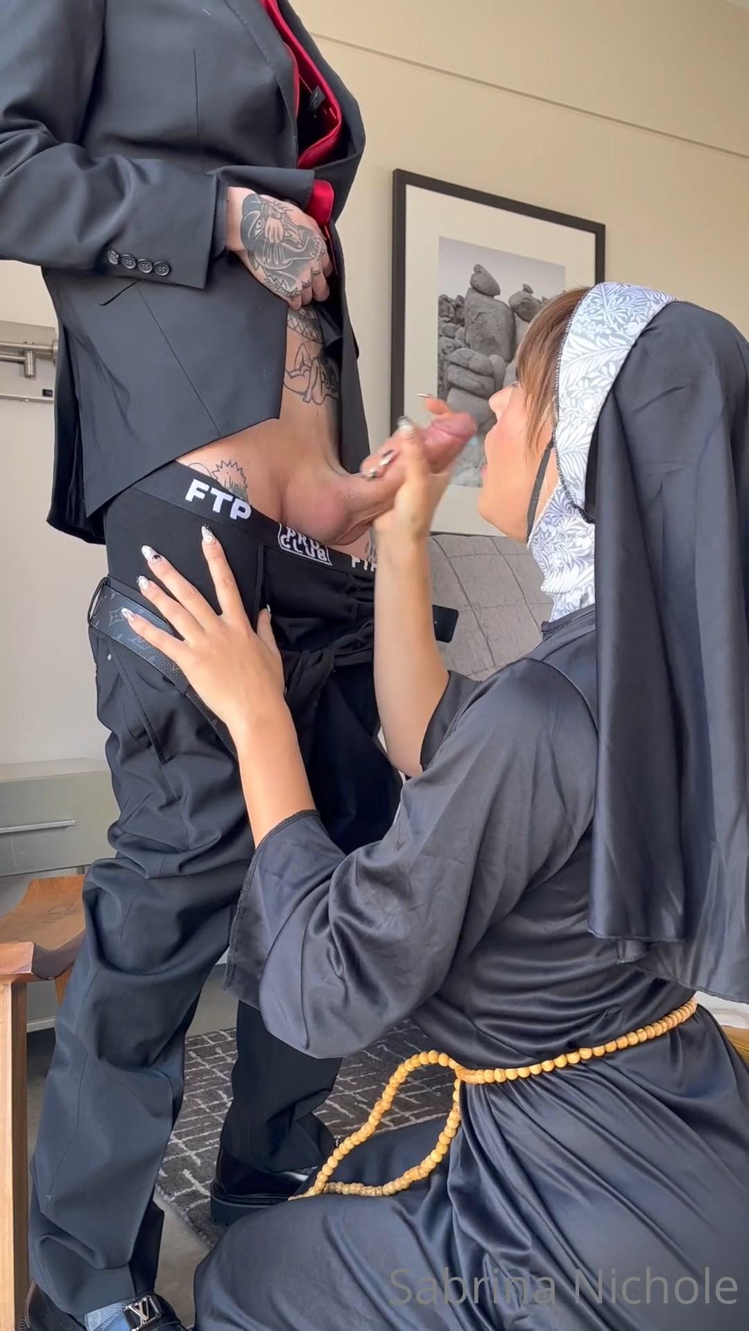 sabrina nichole nun cosplay sextape onlyfans video leaked uusylk