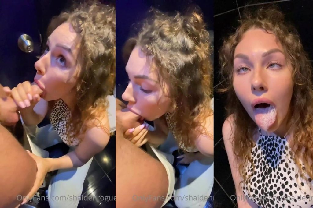 Shaiden Rogue POV Bathroom Blowjob Swallow Video Leaked 4 shaiden rogue pov bathroom blowjob swallow video leaked 1024x683 1