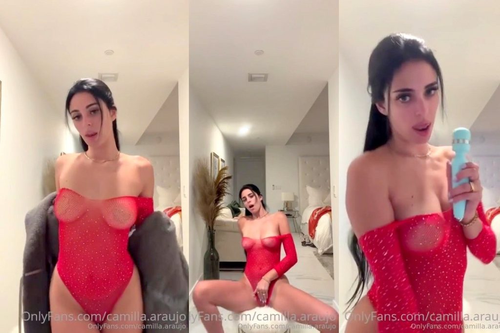 Camilla Araujo Red Bodysuit Masturbation Through Panties Video Leaked 4 camilla araujo red bodysuit masturbation through panties video leaked 1024x683 1