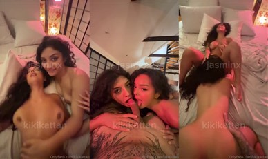 Kira Kattan Threesome With Jasminx Onlyfans Video Leaked 3 kira kattan threesome with jasminx onlyfans video leaked
