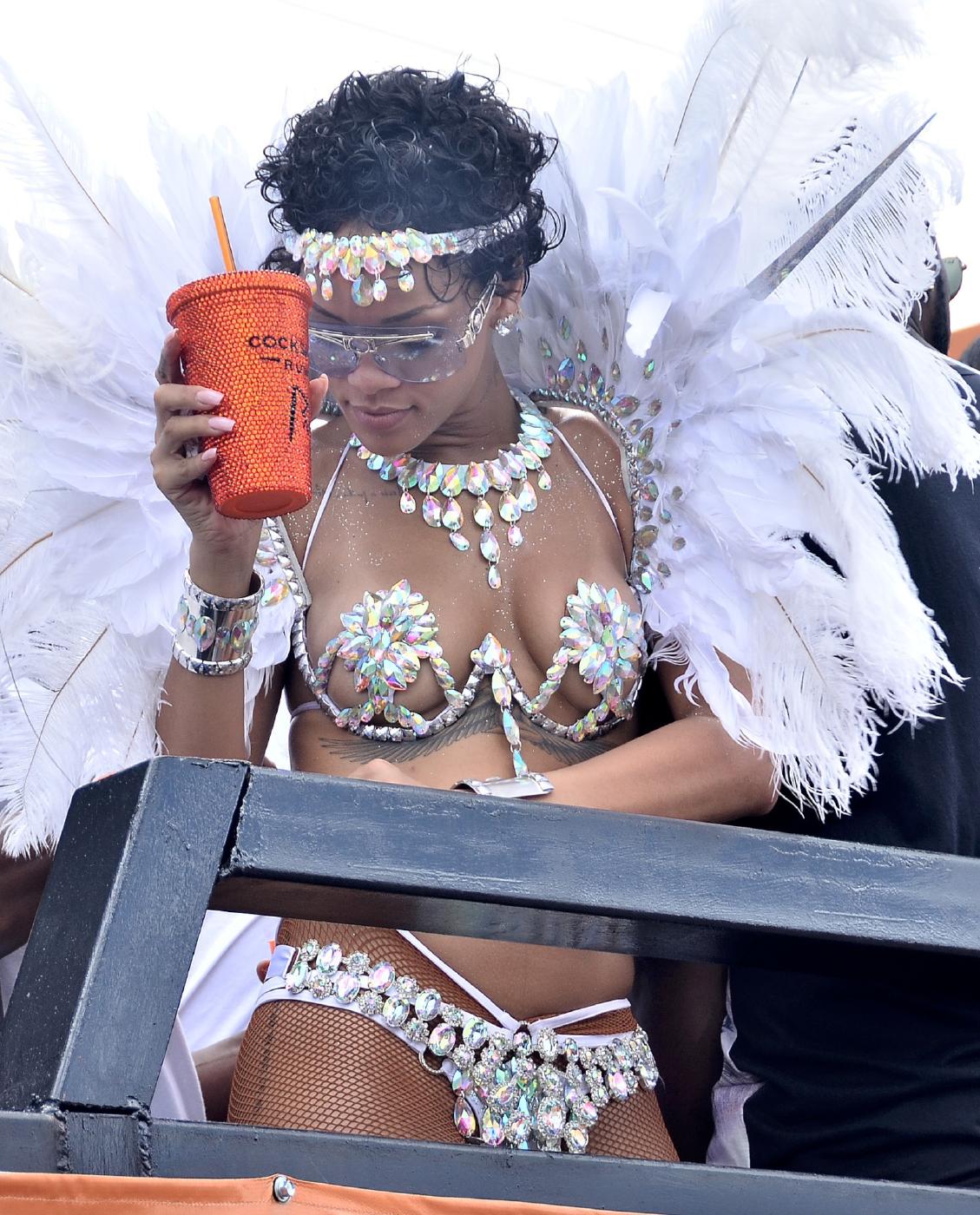 Rihanna Nip Slip Barbados Festival Photos Leaked 2 rihanna nip slip barbados festival photos leaked rnmbdp